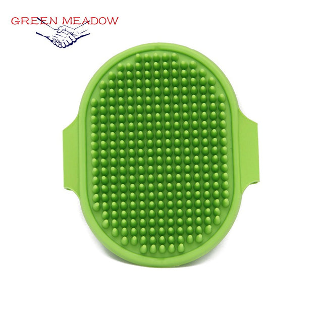 Silicone Pet Grooming Brush for Bathing