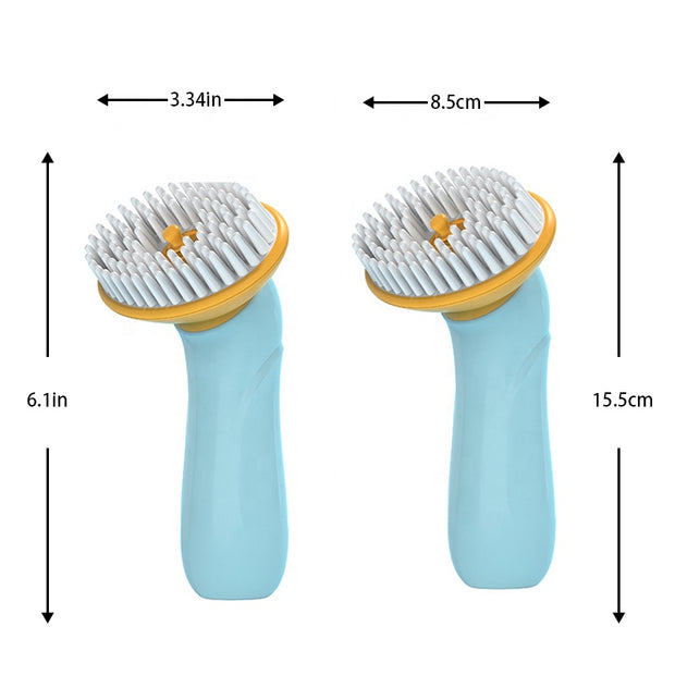 Handheld Pet Bath Brush