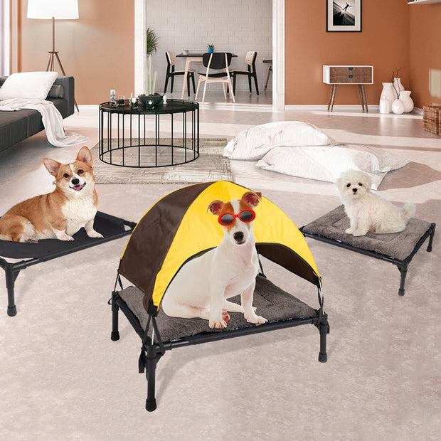 Pet camping marching bed