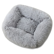 Plush Solid Color Pet Beds