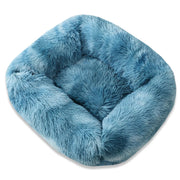 Plush Solid Color Pet Beds