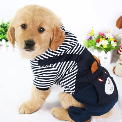 Fashion Striped Dog Clothes